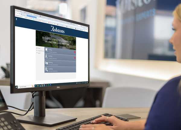 Online landlord account